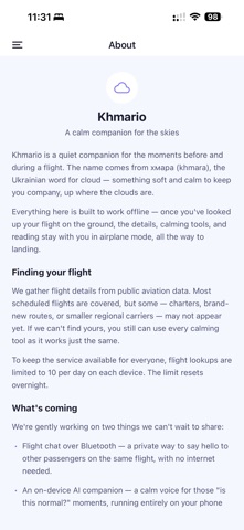 Khmario - Flight Companion Screenshot 6 of 6