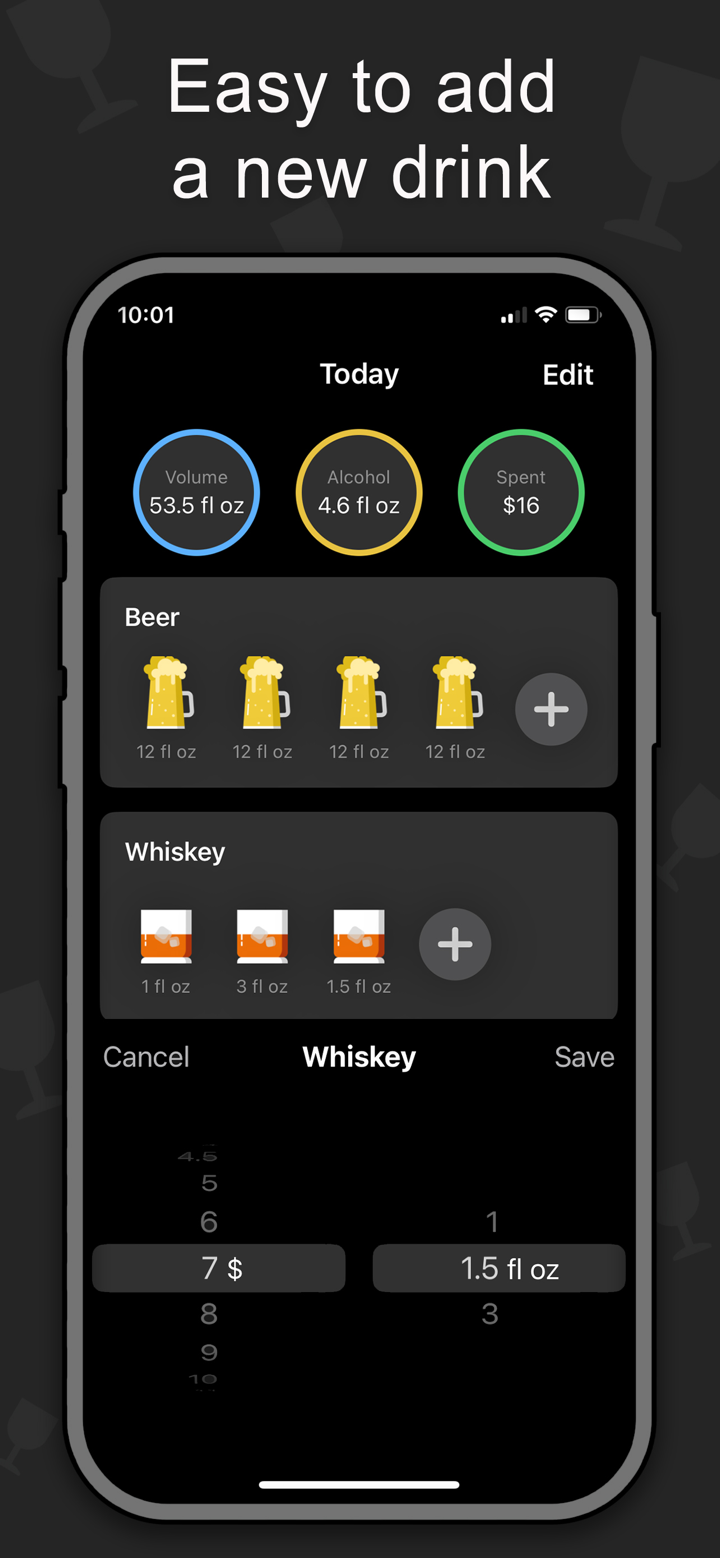 Alco Tracker - Drink Calendar screenshot 5