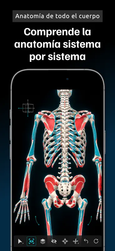 Anatomía 3D Atlas: Cuerpo screenshot 4 of 6