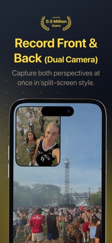 DuoShot: Split Screen Cam Screenshot 1 of 6