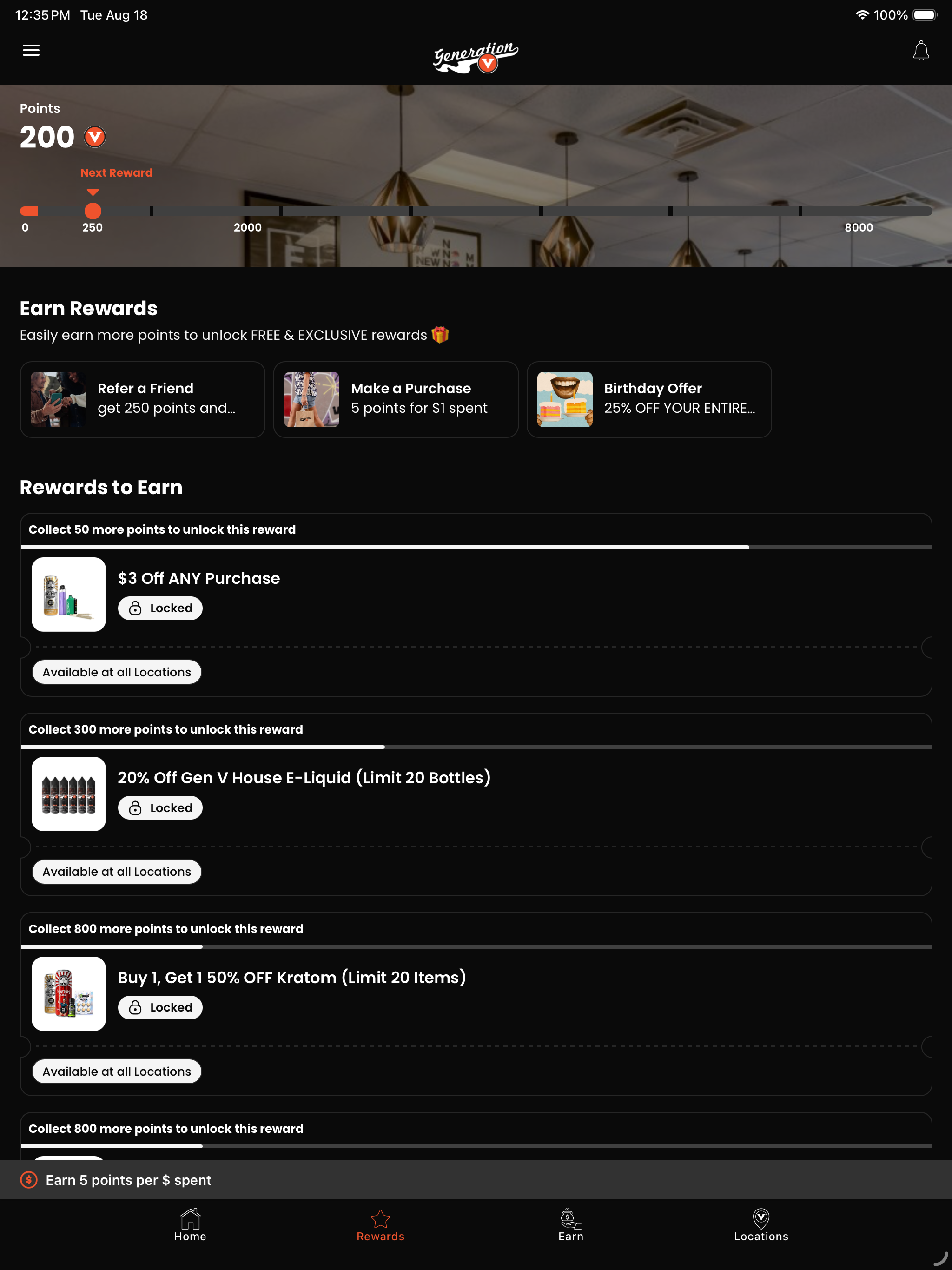 Gen V Rewards screenshot 5