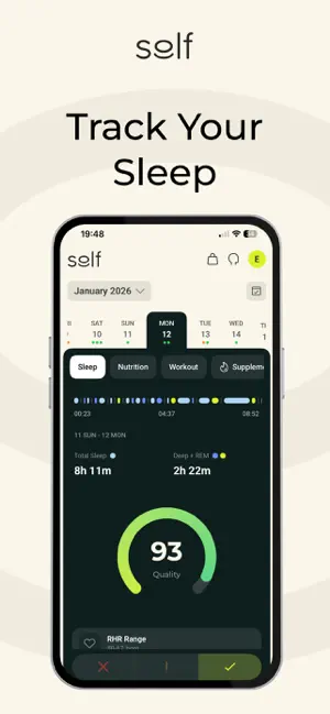 self - Longevity, Fitness screenshot 2