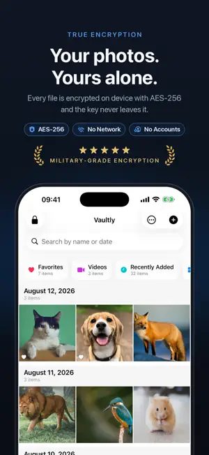 Vaultly: Private Document Safe screenshot 1