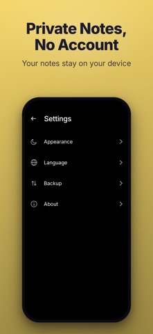 Simple Notes, Notepad & Lists Screenshot 3 of 5