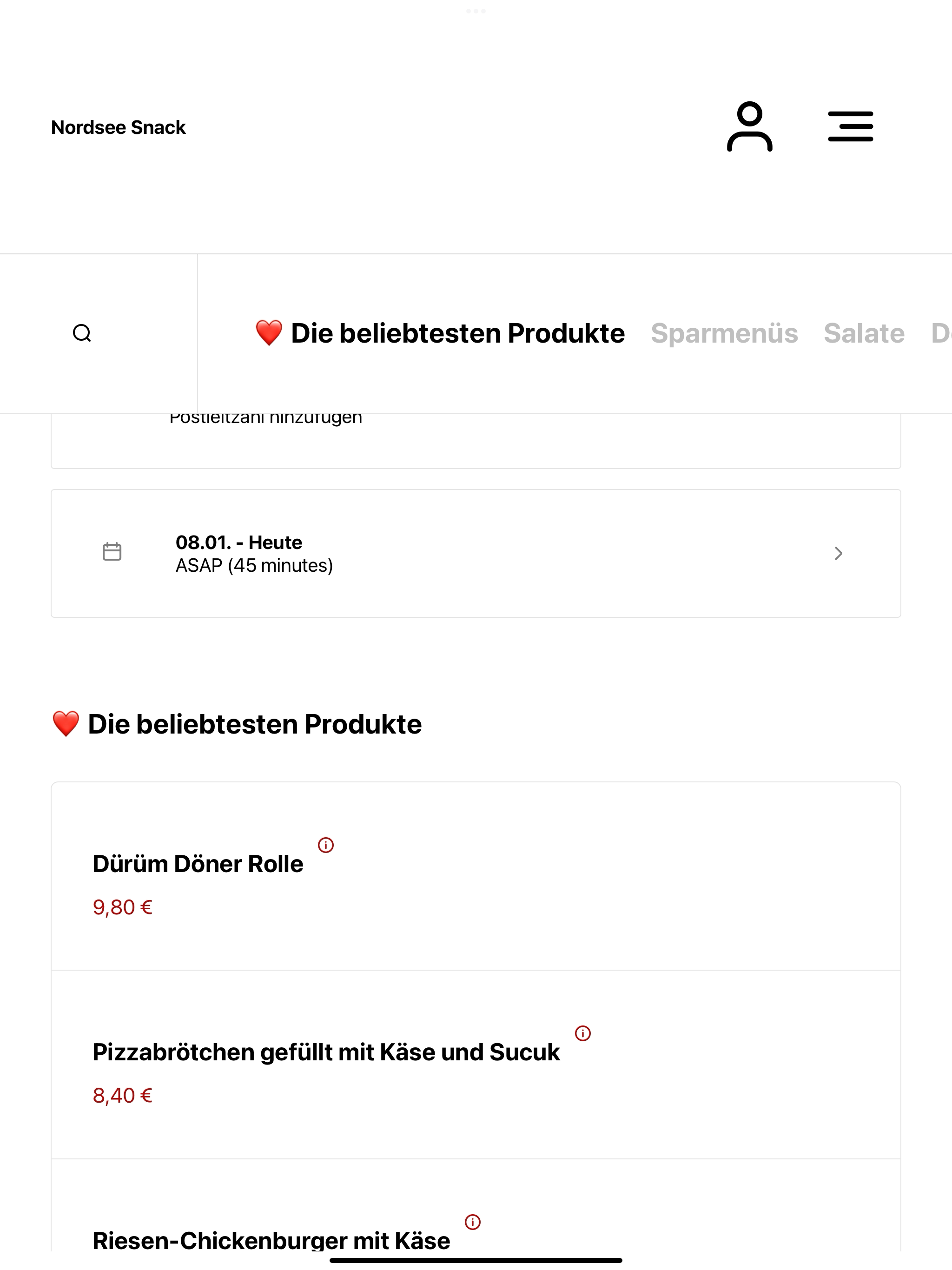 Nordsee Snack screenshot 7