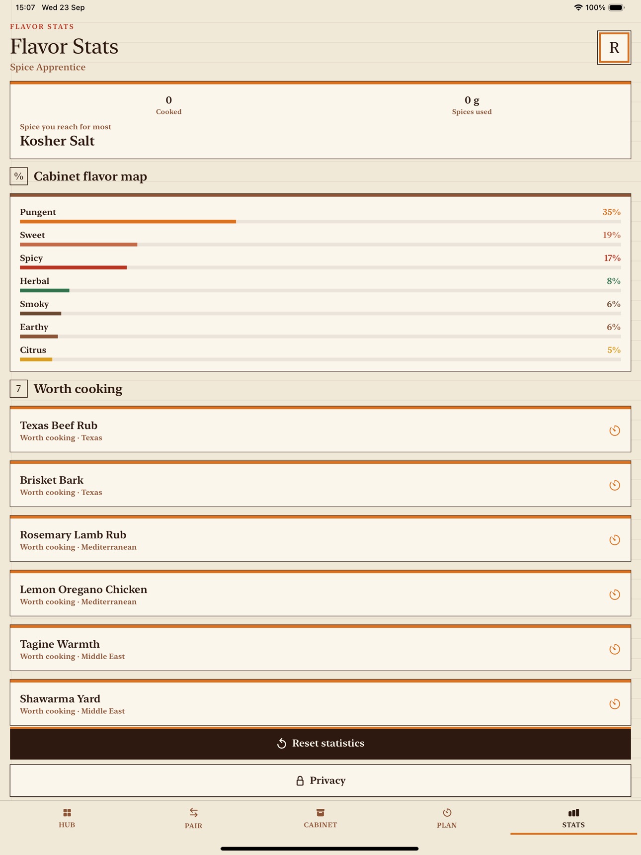Screenshot 12 of Custom Ratios: Spice Pairings