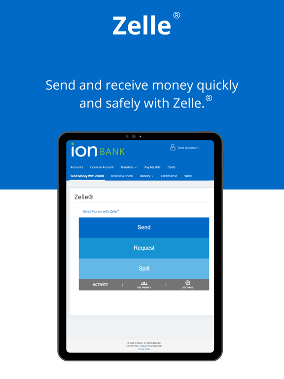 Ion Bank iPad screenshot 8 - Finance app