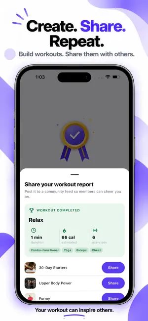 WorkoutGo: Fitness Community screenshot 4