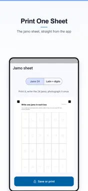 Handfont screenshot 2