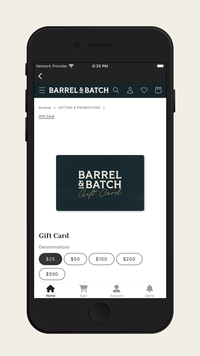 Barrel & Batch Screenshot