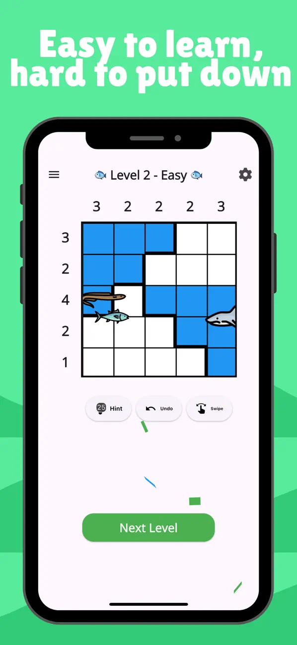 Screenshot #3 pour Aquarium Logic Puzzle