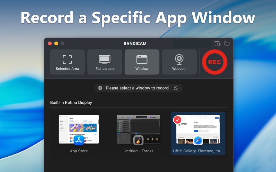 #3. Bandicam: Screen Recorder (macOS) De: Bandicam Company LLC