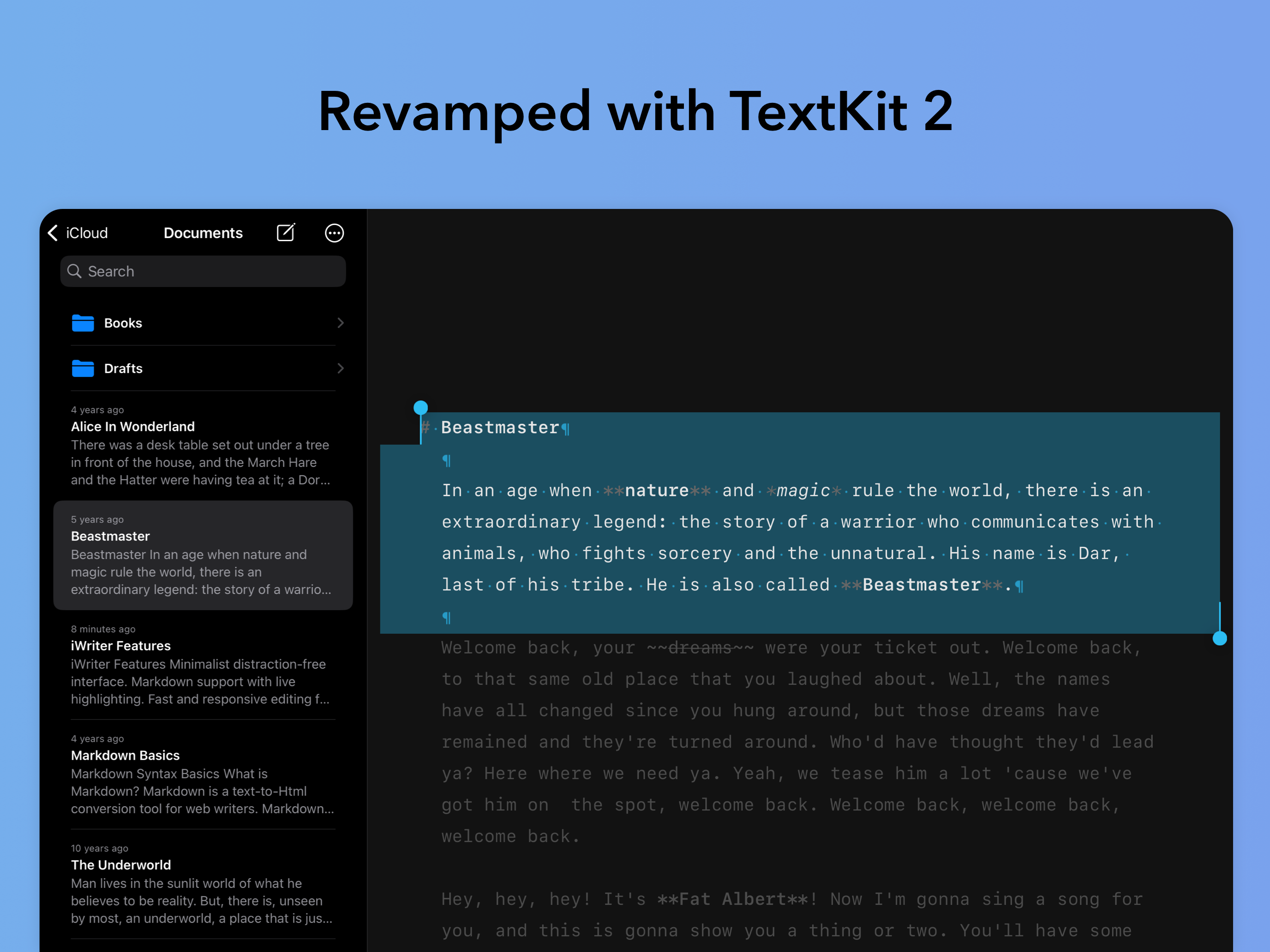 iWriter 2 screenshot 10