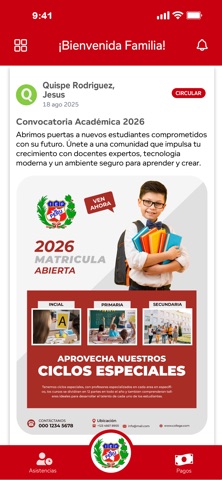 Colegio Mi Perú screenshot