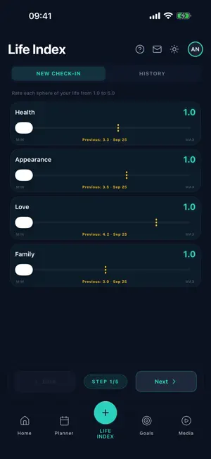 Life Index AI screenshot 3