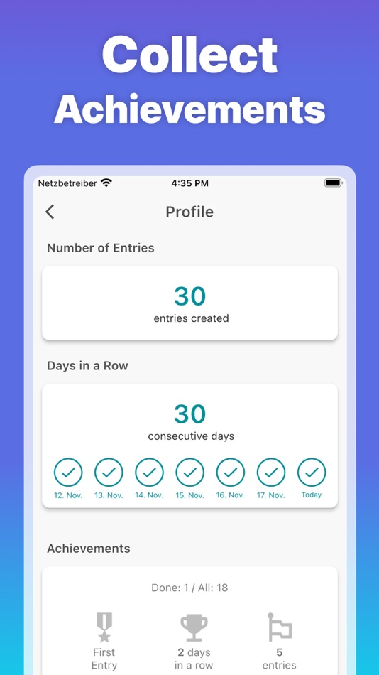 #7. Asthma Tracker゜ (iOS) Podle: Adam Cziko