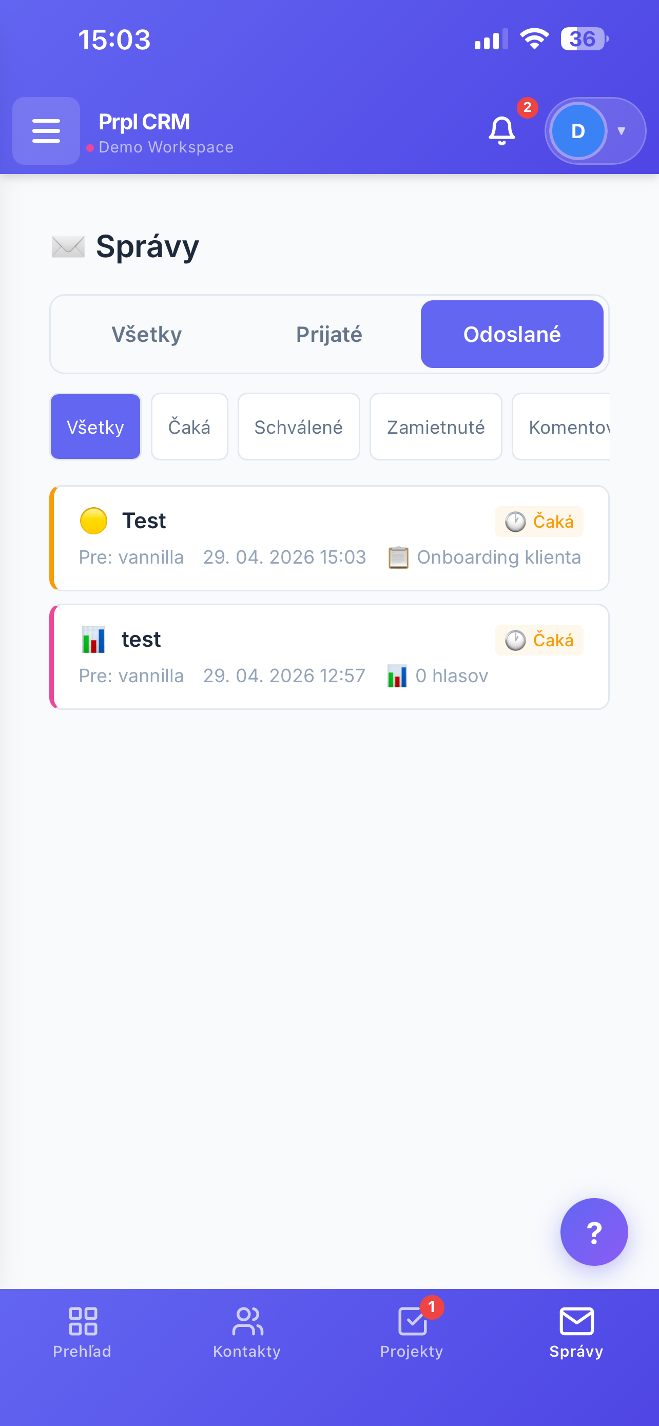 Prpl CRM screenshot 5