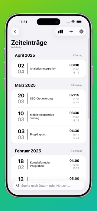 My Working Hours Screenshot 2 of 5
