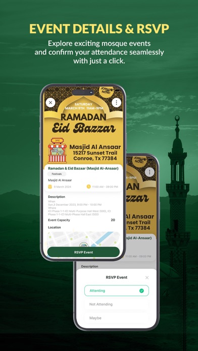 CMZ (ConnectMazjid) - Events Screenshot