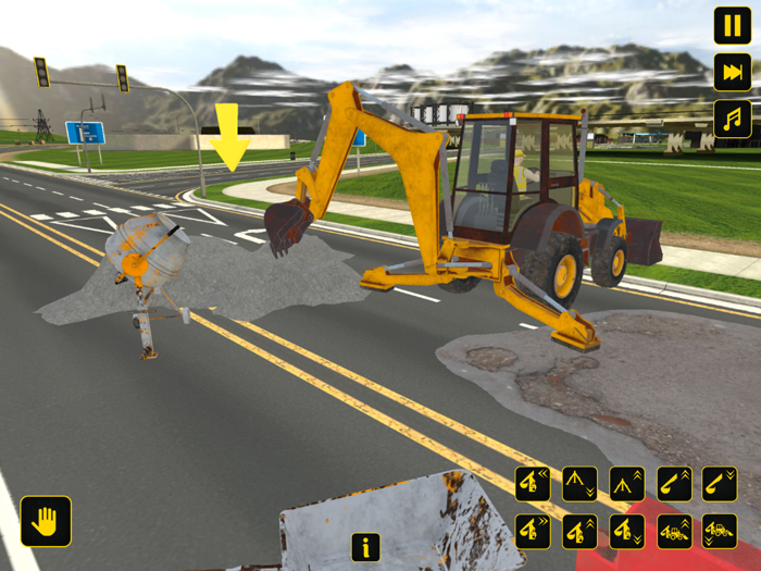 도시 트럭 건설 게임