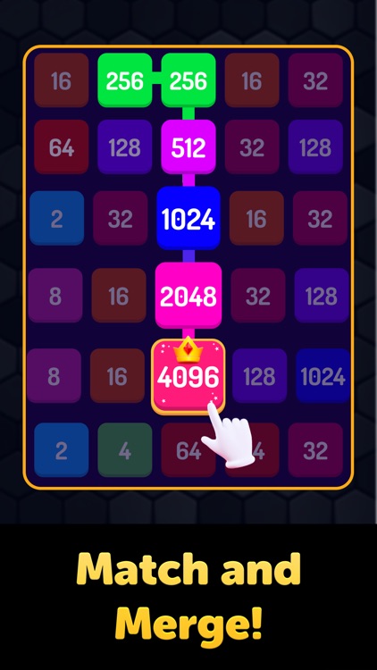 Two Square: 2048 Numbers Merge screenshot-5