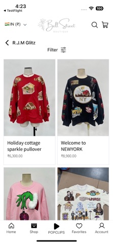 Bell Street Boutique iPhone screenshot