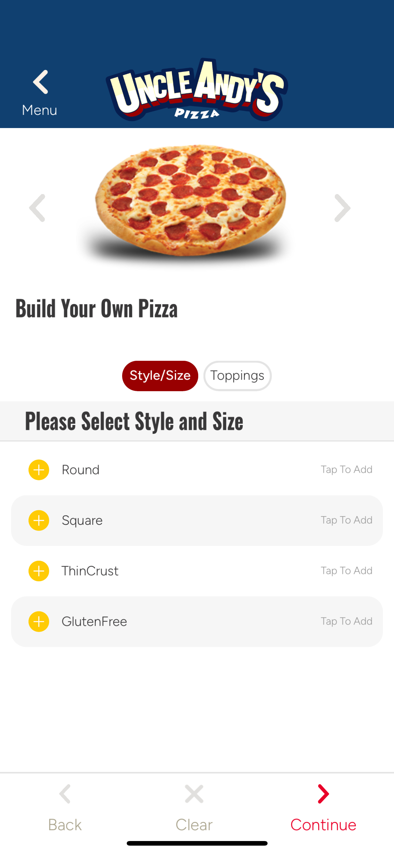 Uncle Andy's Pizza
