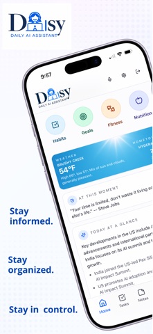 Daisy – Daily AI Assistant iPhone screenshot