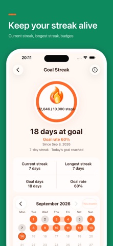 StepForest: Pedometer Screenshot 3 of 6