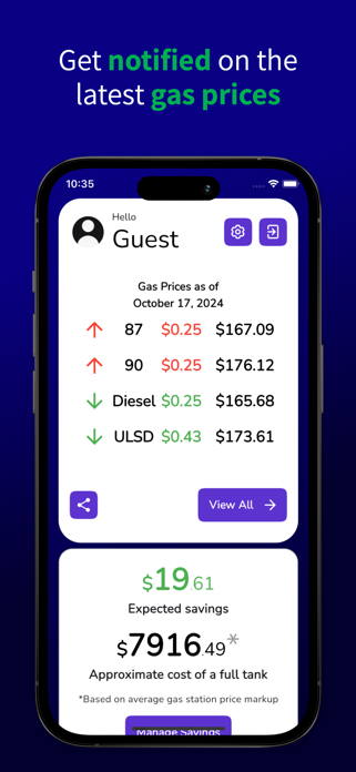 Gas Watch Screenshot 2 of 4
