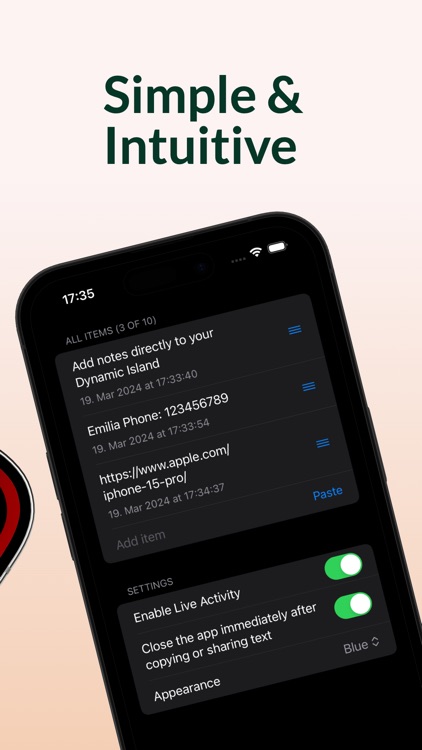 Dynamic Island Notes & Memo