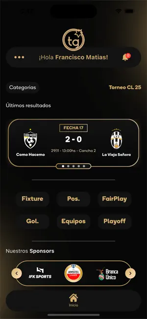 Torneo Golden screenshot 1