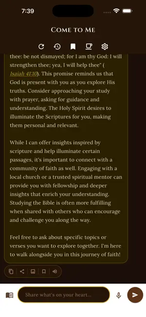 Come to Me: AI Jesus screenshot 3