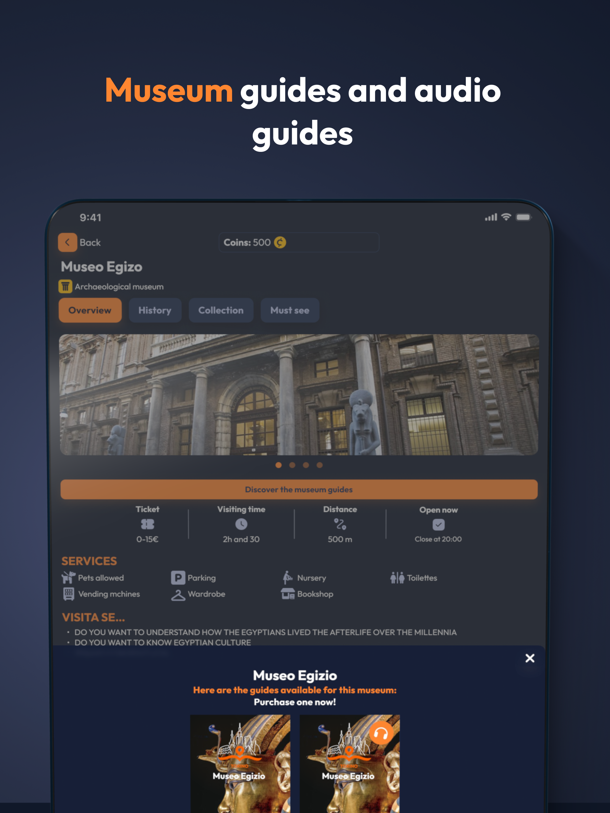 City Tale-Tour, museum, guide