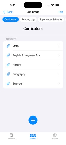 Schoolfolio screenshot