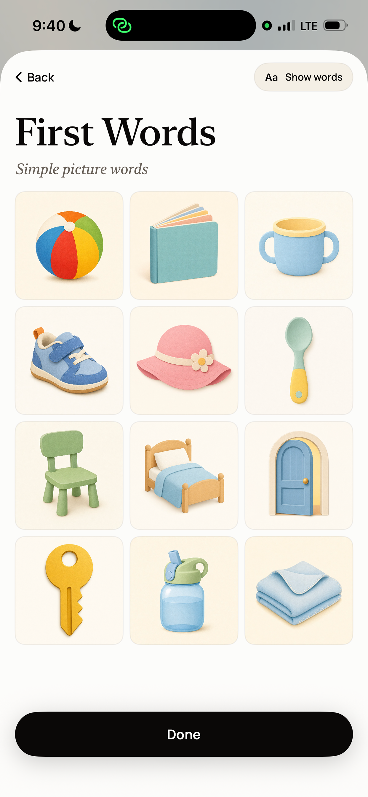 Tiny Takes: First Words screenshot 2