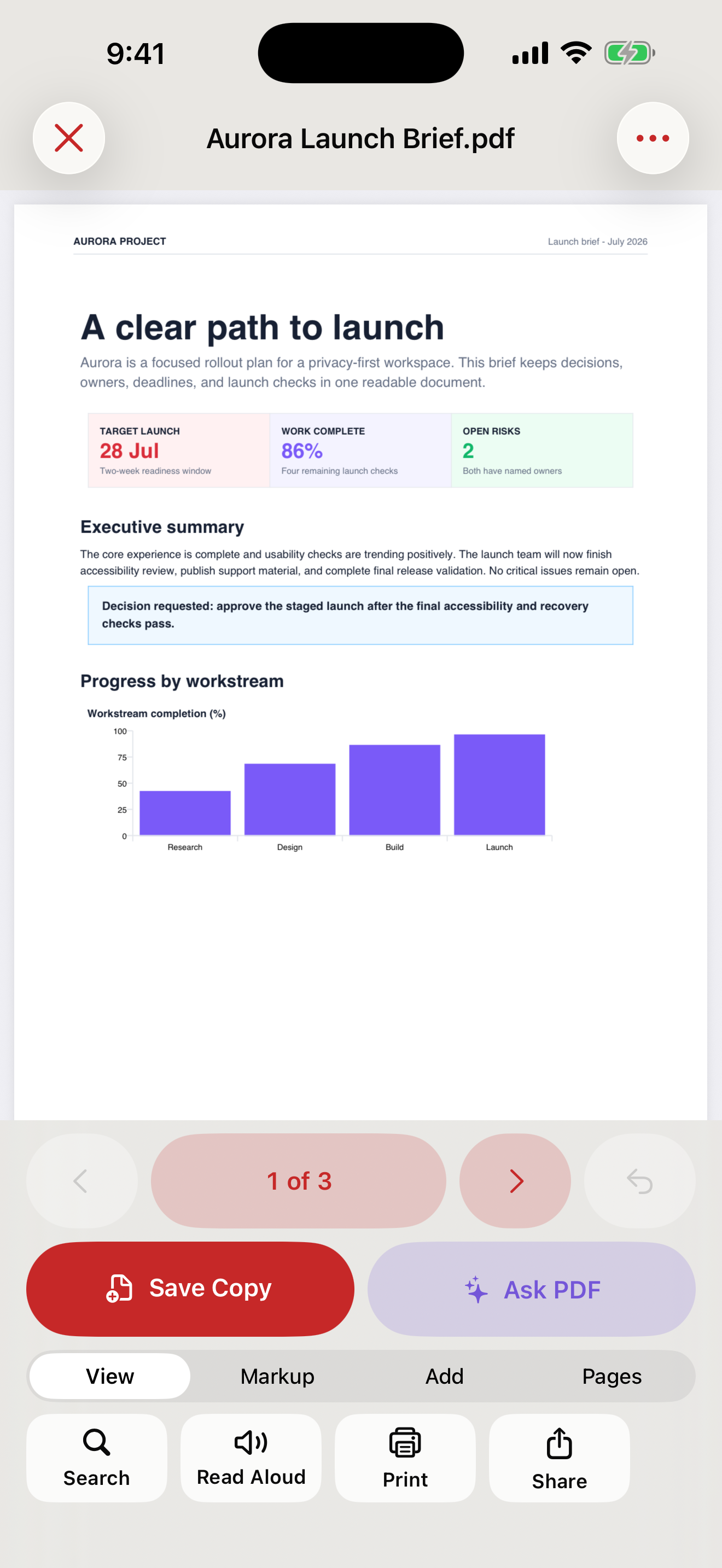 PDF Pro AI Editor screenshot 3
