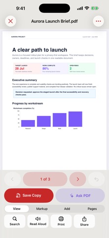 PDF Pro AI Editor Screenshot 3 of 5