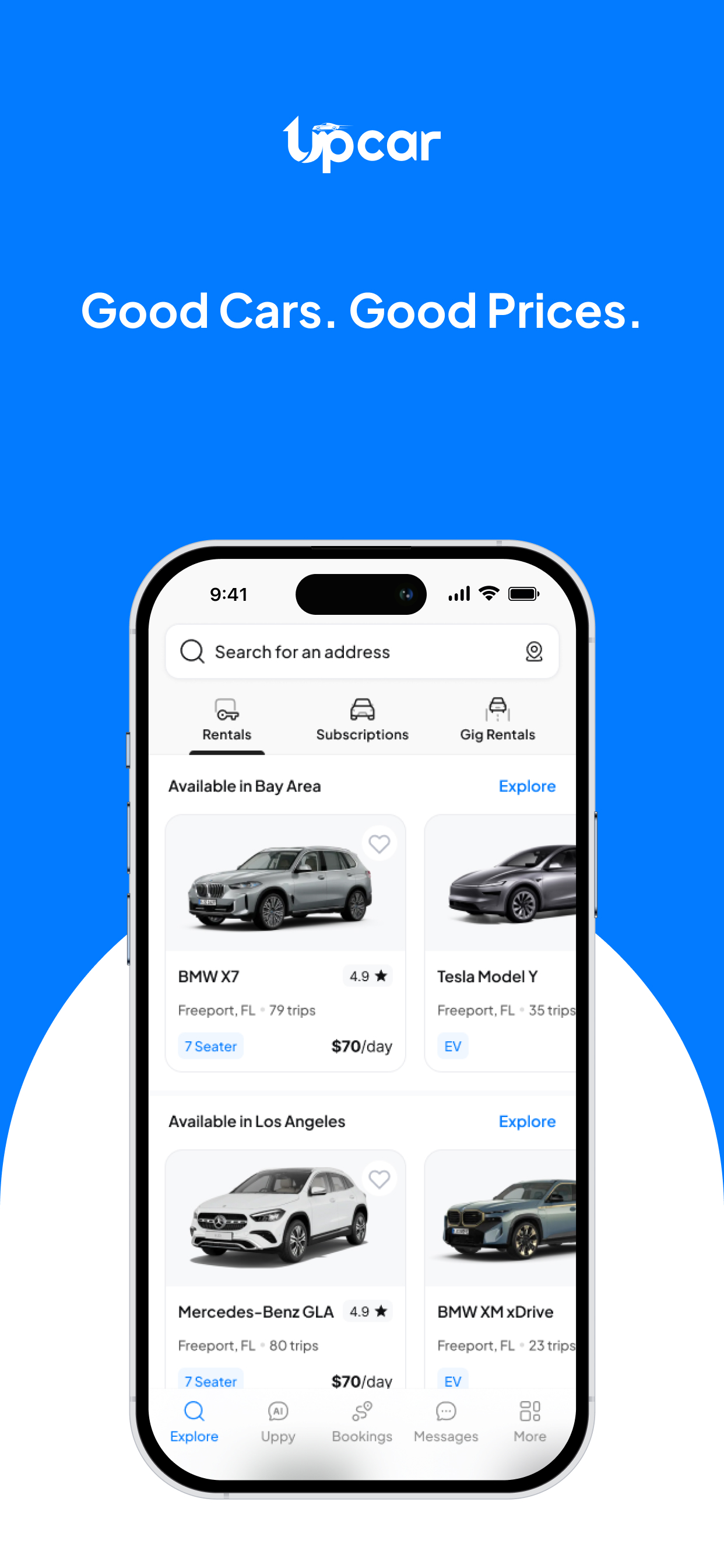 Upcar - Car Rental Platform