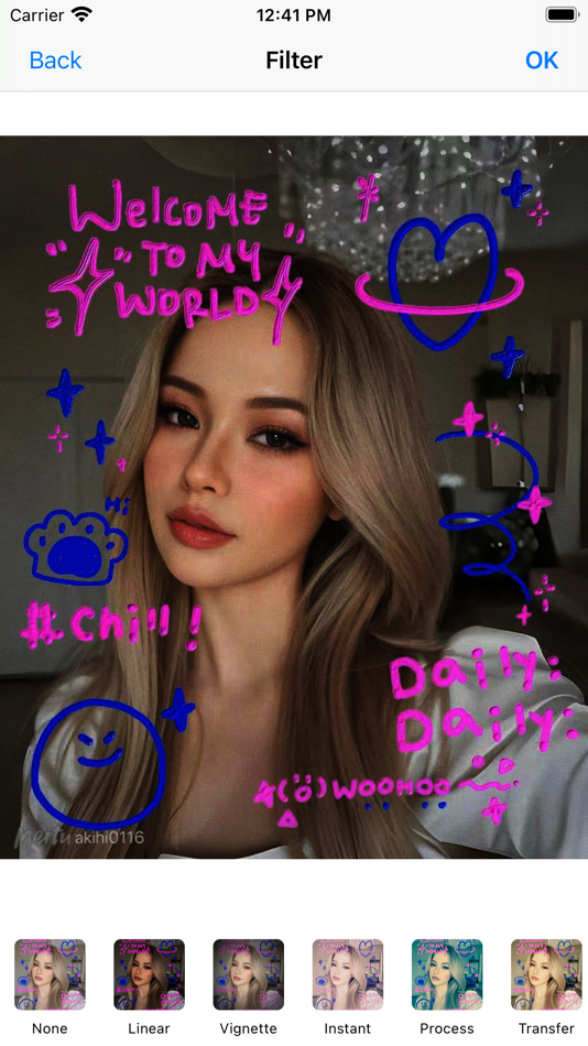 #4. Color Painter Drawing On Photo (iOS) 由: 泝诚 温