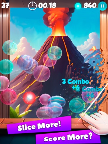 Bubble Pop: Fun & Cool Slice iPad screenshot