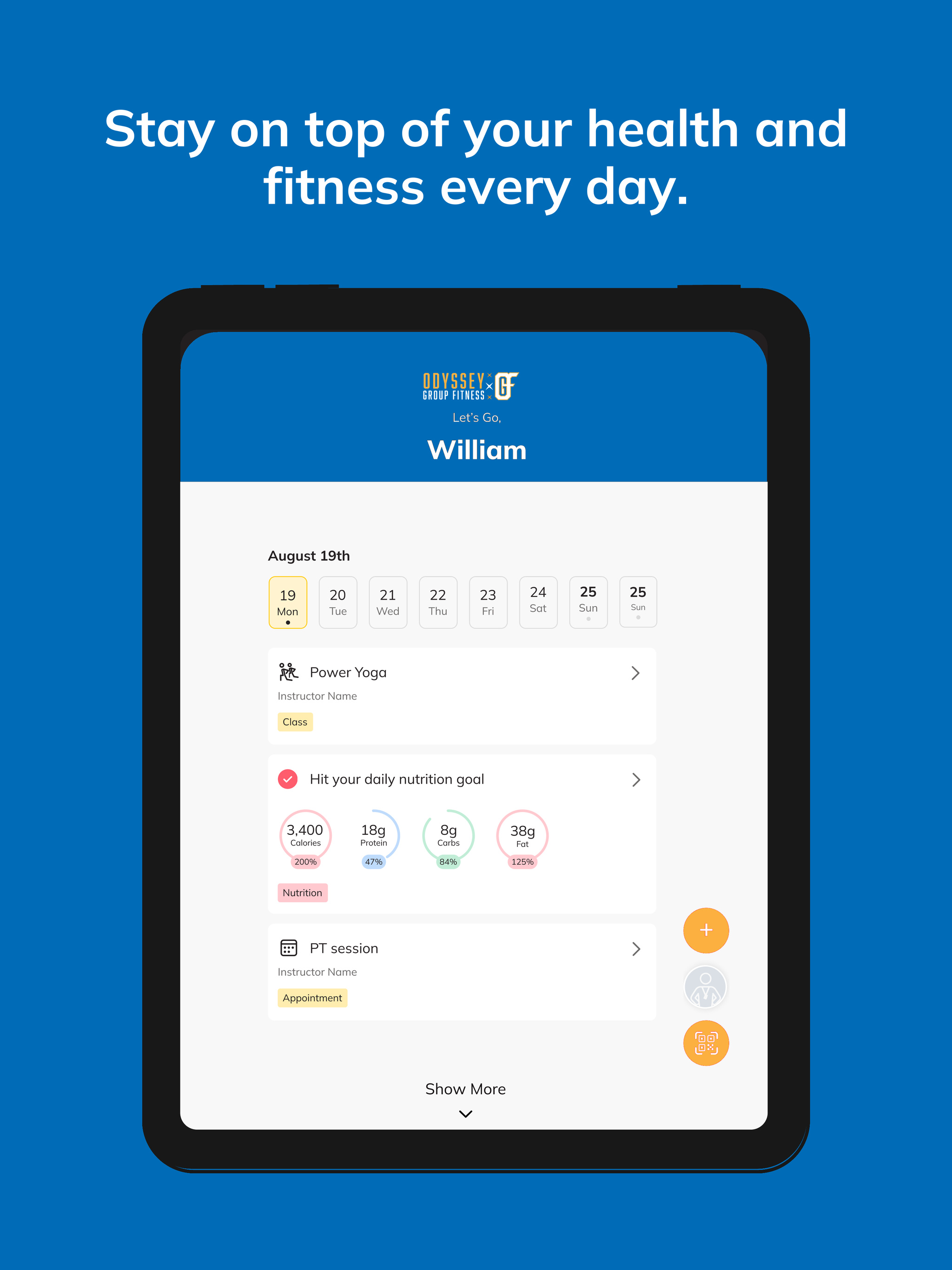 Odyssey Group Fitness screenshot 8