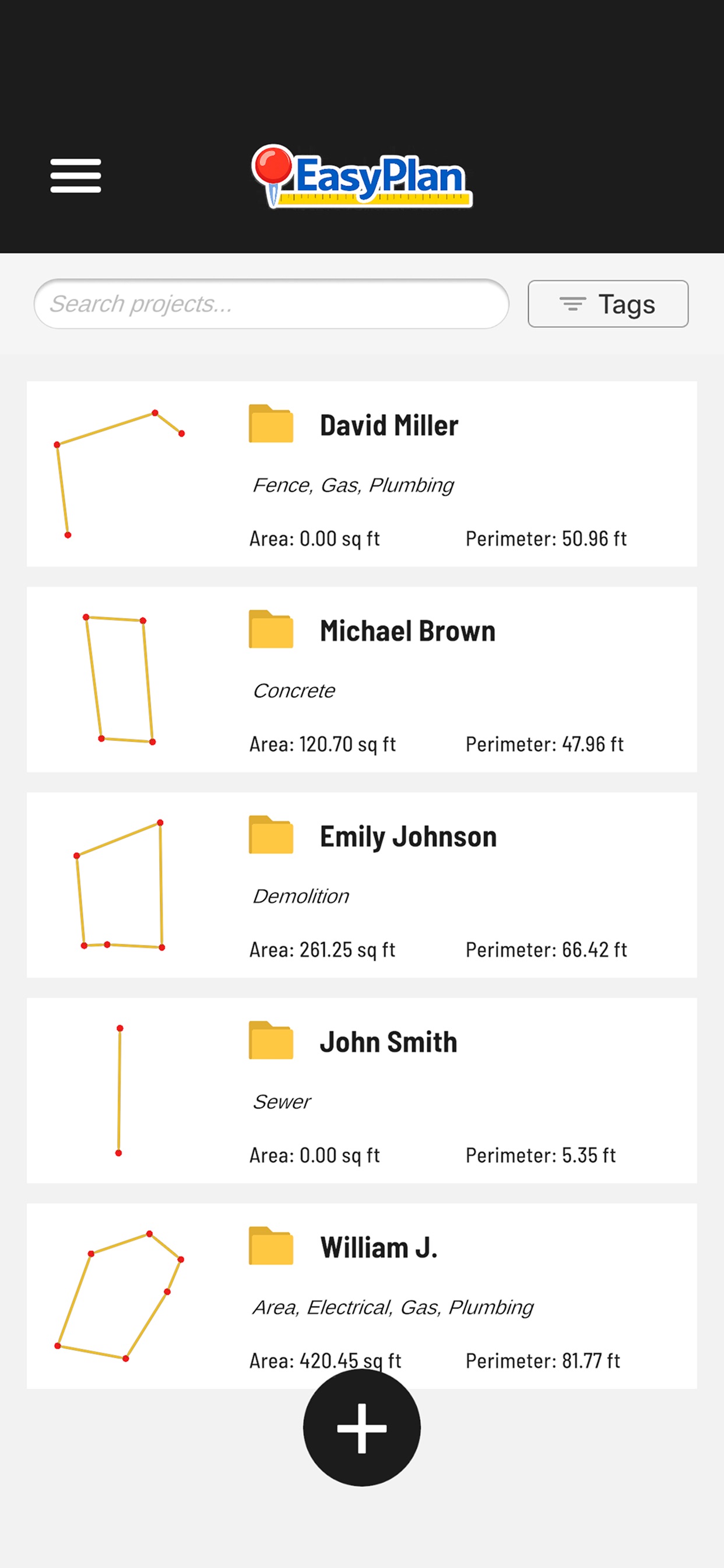 Screenshot 1 of EasyPlan Pro