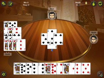 Auction Bridge & IB Card Game iPad screenshot