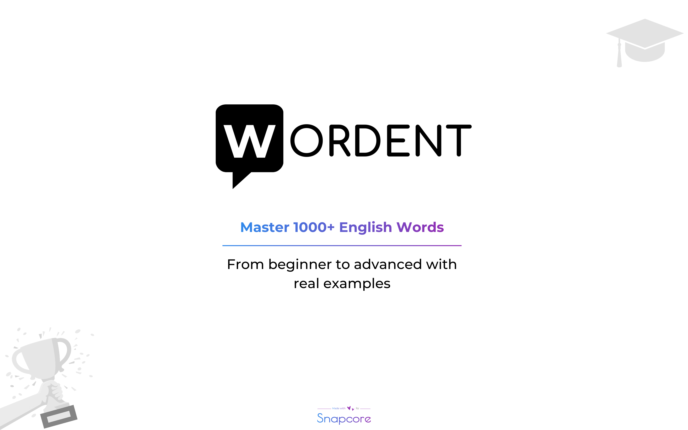Wordent: Improve Your English