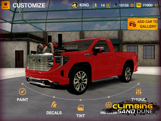 Climbing Sand Dune OFFROAD iPad screenshot 4