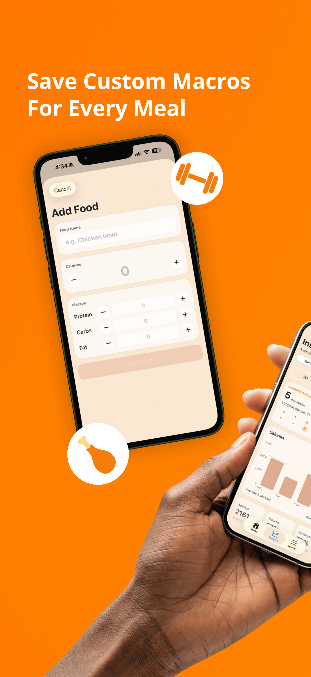 The Simplest Calorie Tracker screenshot 2