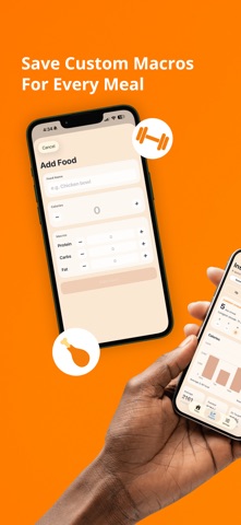 The Simplest Calorie Tracker iPhone screenshot
