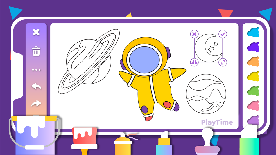 #1. Happy Coloring Games: PlayTime (iOS) By: WitPlex