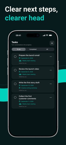Transcribo: Voice Memo to Text Screenshot 5 of 7